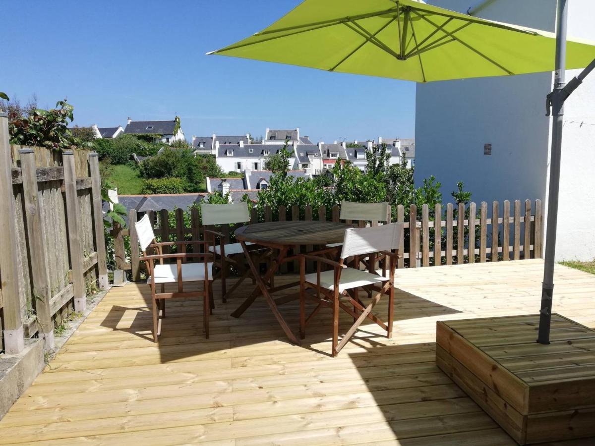 Maison Cosy Avec Jardin, Centre De Sauzon, 200M Du Port, 3 Chambres, Wifi, Terrasse Et Barbecue - Fr-1-418-211 Dış mekan fotoğraf