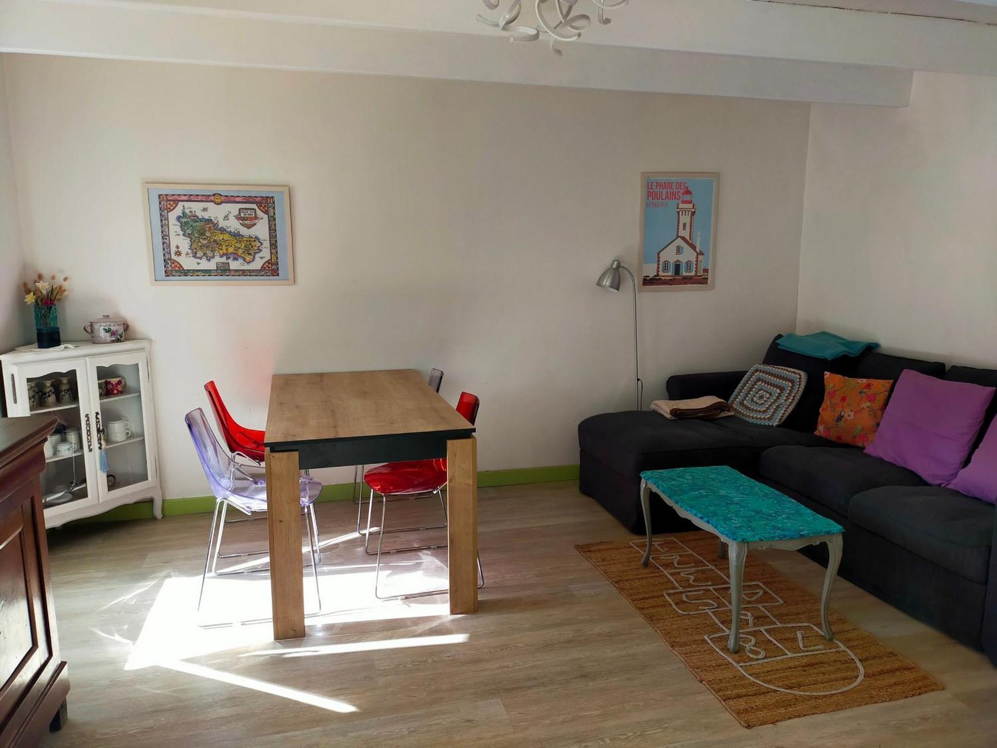 Maison Cosy Avec Jardin, Centre De Sauzon, 200M Du Port, 3 Chambres, Wifi, Terrasse Et Barbecue - Fr-1-418-211 Dış mekan fotoğraf
